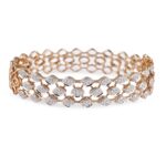 THREE LINE OVAL PRESSURE BRACELET