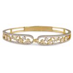 YELLOW CITRINE & DIAMOND BRACELET